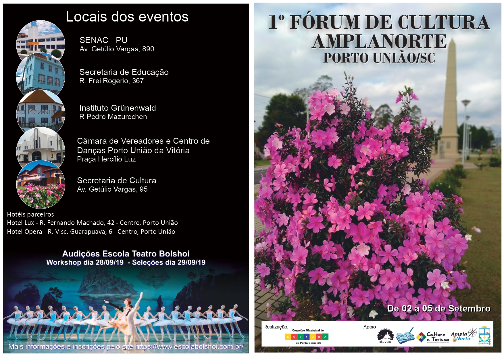 Folder Forum de Cultura da Amplanorte