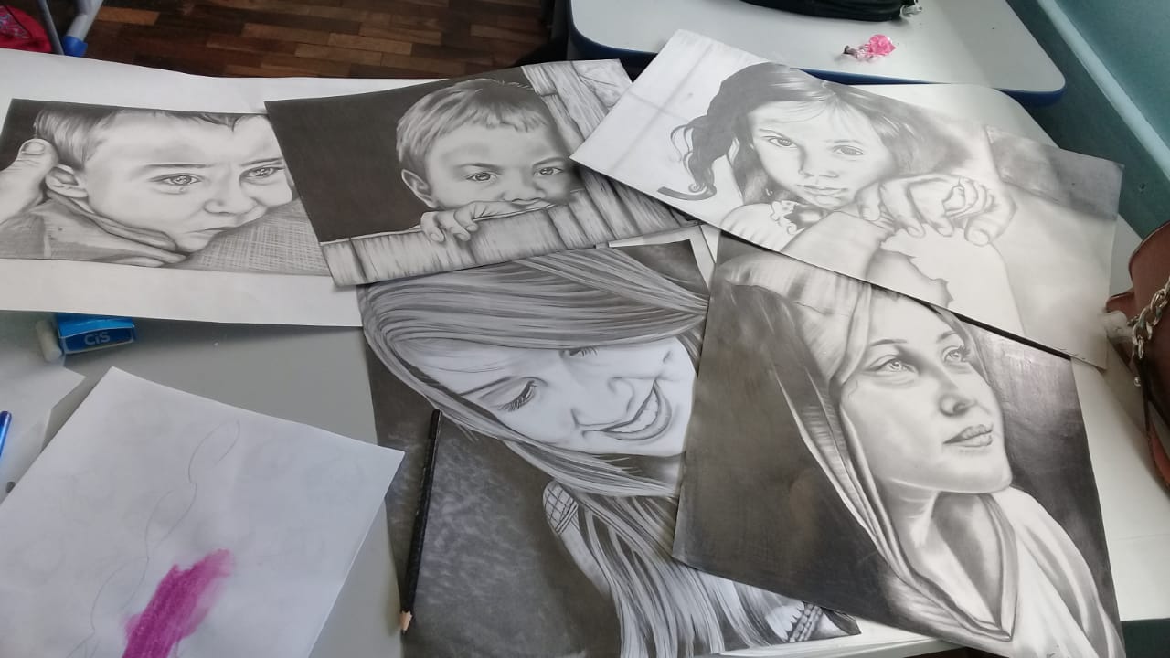 Curso de desenho e animação é ofertado para alunos de escolas estaduais de União da Vitória