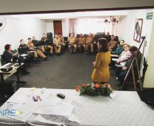 Patrulha Escolar e integrantes do NRE se reúnem para discutir sobre Bullying