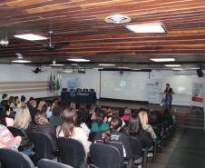 Professores de Língua Portuguesa, Matemática, Mais Aprendizagem, Salas de Apoio à Aprendizagem, parceria Sesc e Pedagogos participam de Formação Continuada.