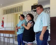 Presidente da Comissão de Educação da Assembleia Legislativa do Paraná e Líder do Governo, Deputado Hussein Bakri, e o Chefe do NRE/UVA Prof. Carlos Alberto Polsin, visitaram alguns dos nossos Colégios durante o dia de hoje.
