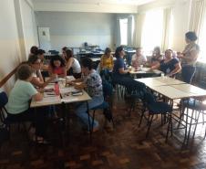 Durante a semana passada, os Professores, Pedagogos e Diretores, responsáveis pelo “Programa Mais Aprendizagem”, dos Colégios Estaduais jurisdicionados ao NRE de União da Vitória, participaram de encontros formativos na UNIUV.