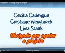 A professora, que já atua na Educação há mais de 15 anos, também escreve roteiros e é colaboradora em um canal do youtube chamado “O Incrível Pontinho Azul”, que trabalha com temas relacionados à Biologia, Química, Física e Astronomia. Um dos trabalhos mais recentes é uma animação sobre o novo Coronavírus, vale a pena conhecer.
