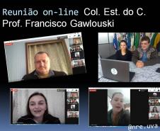 A chefia do NRE/UVA Prof. Carlos Alberto Polsin e Profª Francieli Maltauro, foram convidados e também  participaram deste momento importante.
