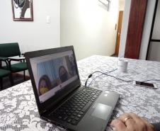 A reunião contou com a participação da Equipe Gestora, Pedagógica e Docente do Colégio, e ainda da chefia do NRE/UVA Prof. Carlos Alberto Polsin e Profª Francieli Maltauro, e da Profª. Edna Metelski, Técnica Pedagógica do NRE/UVA.
