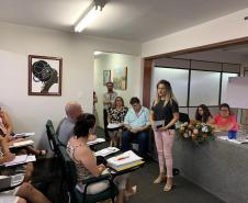 CHEFE DO NRE DE UNIÃO DA VITÓRIA REALIZA A PRIMEIRA REUNIÃO DO ANO DE 2019 COM OS DIRETORES DOS COLÉGIOS ESTADUAIS JURISDICIONADOS AO NÚCLEO.
O início do ano letivo está se aproximando e, com ele, os preparativos para a volta às aulas. Assim, na manhã de hoje, 23 de janeiro de 2019, aconteceu no auditório do NRE de União da Vitória, a primeira reunião do chefe professor Carlos Alberto Polsin com os diretores das Instituições Estaduais desta Regional.
