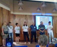 O Assessor da chefia do Núcleo Regional da Educação de União da Vitória, Prof. Mário Francisco Dalgallo e a Técnica pedagógica da Equipe de Ensino Marines Otilia Kunze da Luz, estiveram presentes no dia 13 de fevereiro, no Colégio Estadual do Campo Eugenio de Almeida, a convite da diretora Marta Regina Centa, para participar da Semana de Estudos, cujo tema Foi “Escolas do Campo”, 