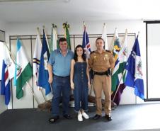 Ocorreu na manhã de hoje, dia 22/02, no Núcleo Regional de Educação uma reunião entre o Tenente Marcondes, responsável pela Patrulha Escolar na região, Chefia no NRE e o setor da ouvidoria a fim de tratar das ações da Patrulha Escolar nas escolas estaduais.