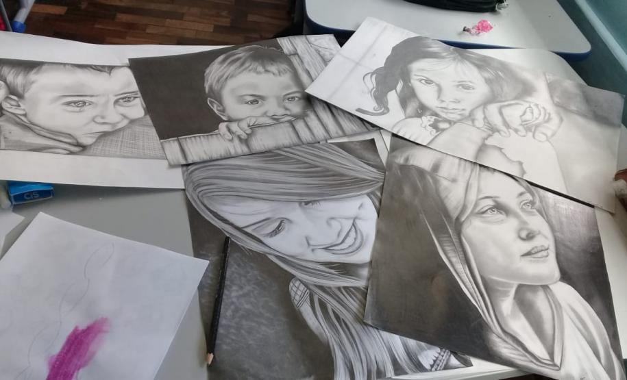 Curso de desenho e animação é ofertado para alunos de escolas estaduais de União da Vitória