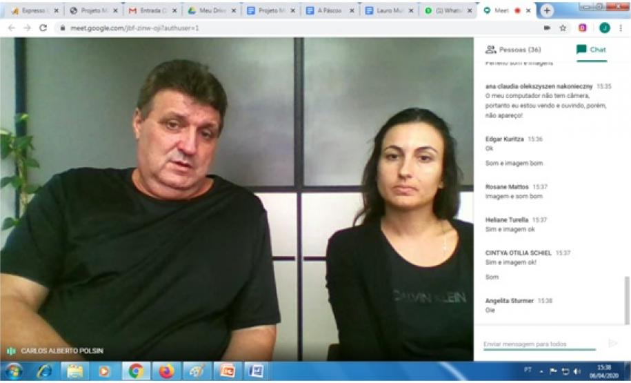 É mais uma ferramenta que será usada, tanto nas reuniões internas, com a equipe de técnicos pedagógicos do NRE, quanto com os Diretores dos Colégios, para a troca de informações, ideias, sugestões e acompanhamento.