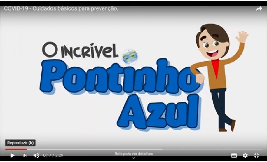 A professora, que já atua na Educação há mais de 15 anos, também escreve roteiros e é colaboradora em um canal do youtube chamado “O Incrível Pontinho Azul”, que trabalha com temas relacionados à Biologia, Química, Física e Astronomia. Um dos trabalhos mais recentes é uma animação sobre o novo Coronavírus, vale a pena conhecer.