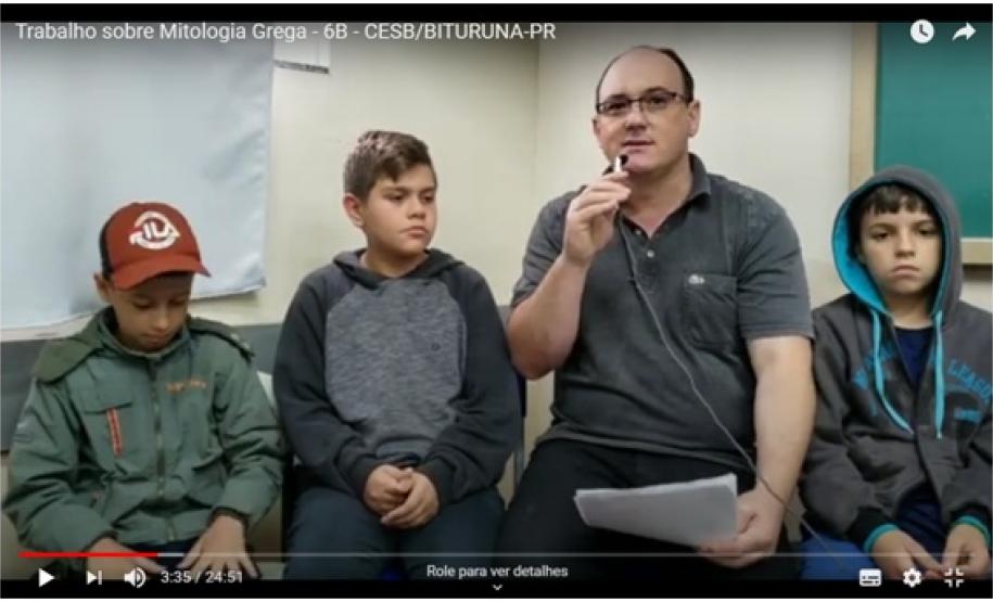 Trabalhar a Mitologia Grega de uma maneira dinâmica e lúdica. Esta é uma sugestão para ser trabalhada com os 6ºs anos, o projeto é mais uma das boas práticas desenvolvidas pelo Prof. Gerson Luis Lanzarini, do Col. Est. Santa Bárbara, de Bituruna.