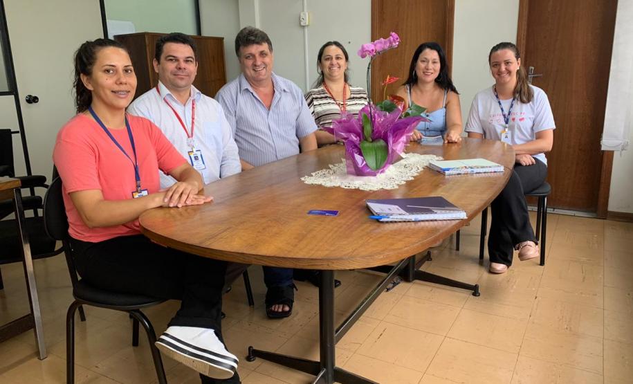 Na manhã de hoje, 24 de janeiro de 2019, o Chefe do Núcleo Regional de Educação, Professor Carlos Alberto Polsin, reuniu-se com o gerente do Sesc - Unidade União da Vitória - PR, Sr